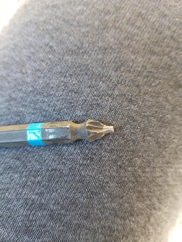 1 Green and #2 Red Robertson Square Double Ended Impact Bit